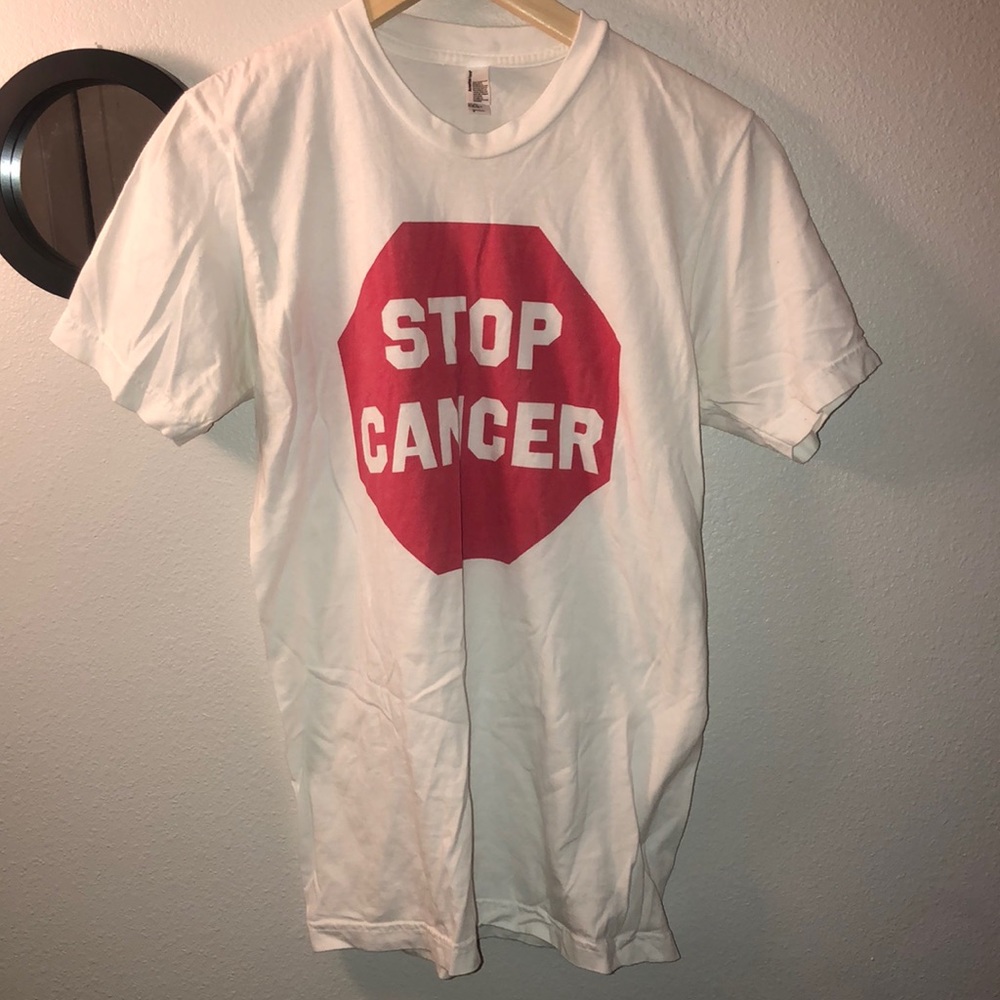 American Apparel Stop Cancer T-Shirt
